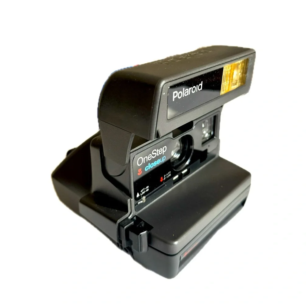 😎 Polaroid 600 OneStep Close-up Instant Film Camera w/instruction book